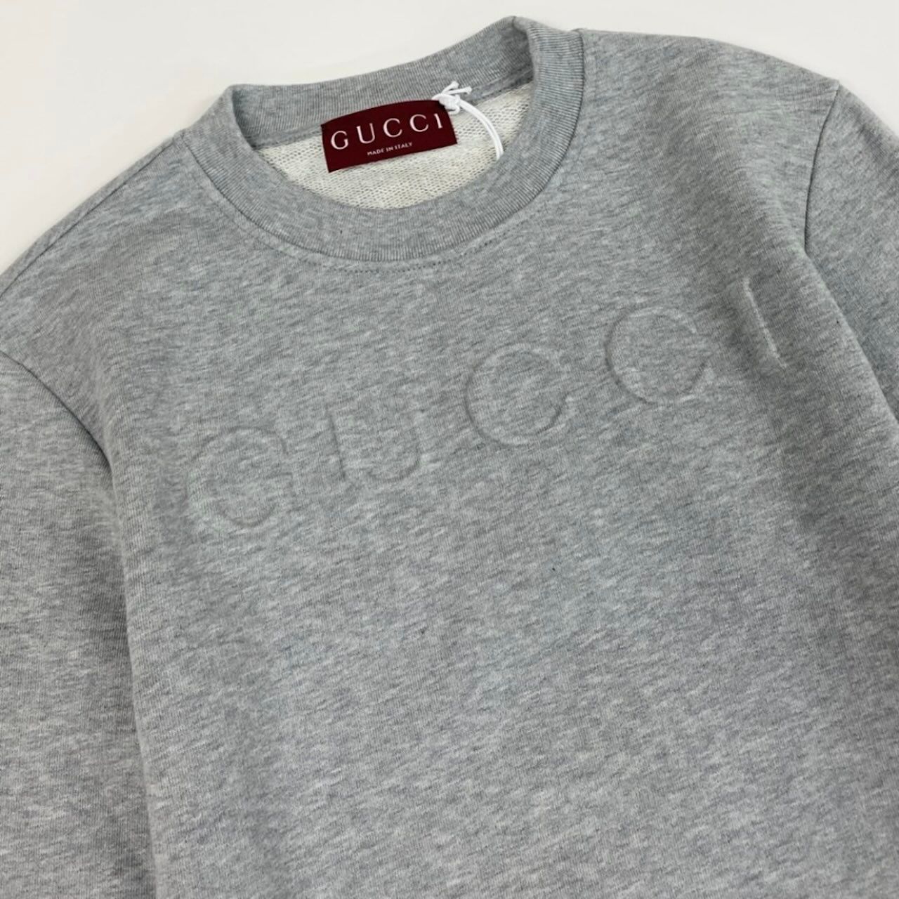 Gucci Sweatshirt Shirt Cotton Jersey Gray — view 3