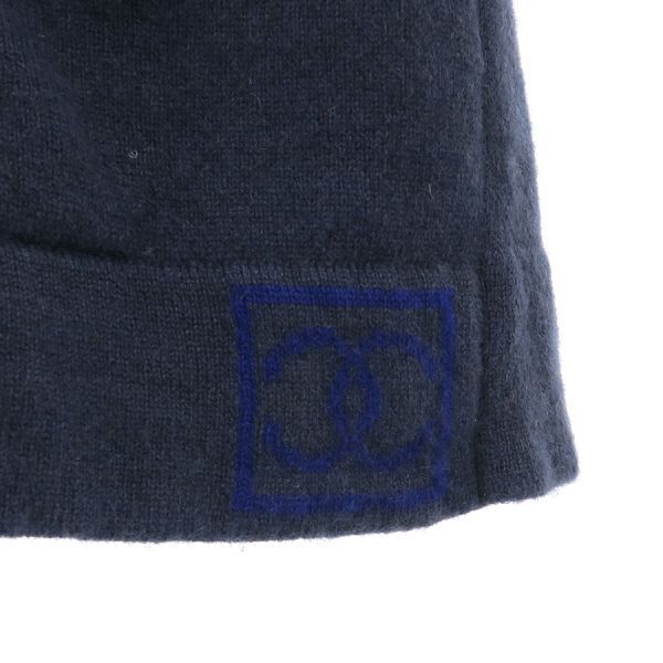Chanel Long Cardigan Navy — view 5