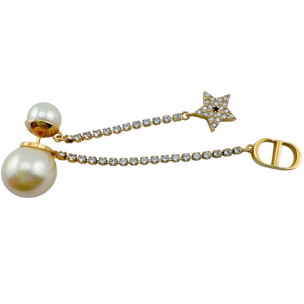 Dior CD Logo Star Earrings — view 2