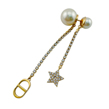 Dior CD Logo Star Earrings