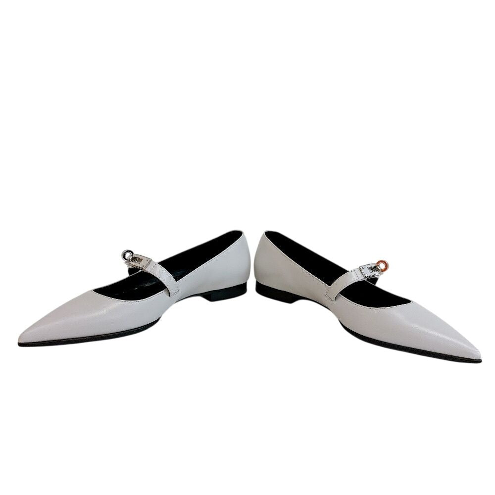 Hermes Kelly Buckle Ballet Shoes — view 3