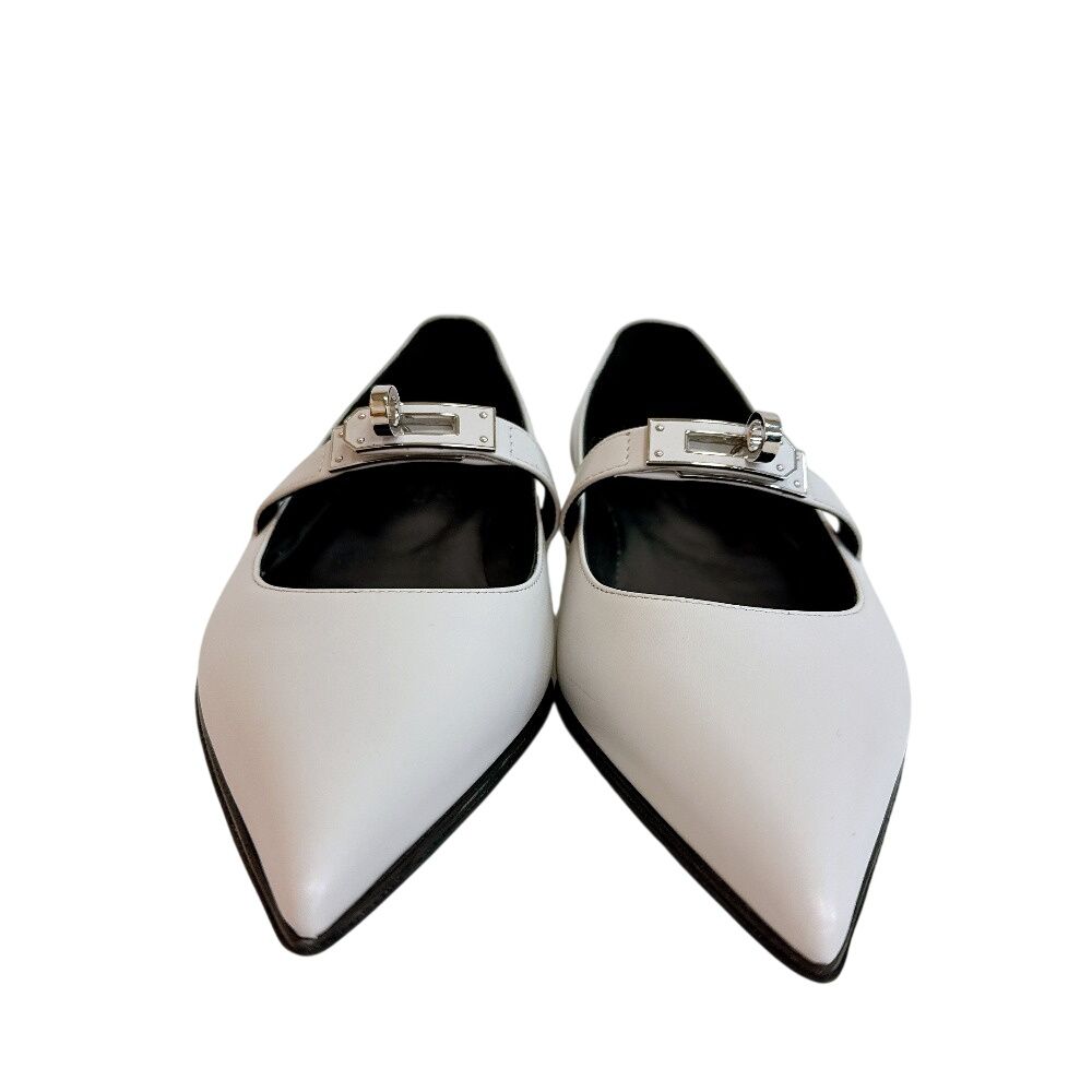 Hermes Kelly Buckle Ballet Shoes — view 2