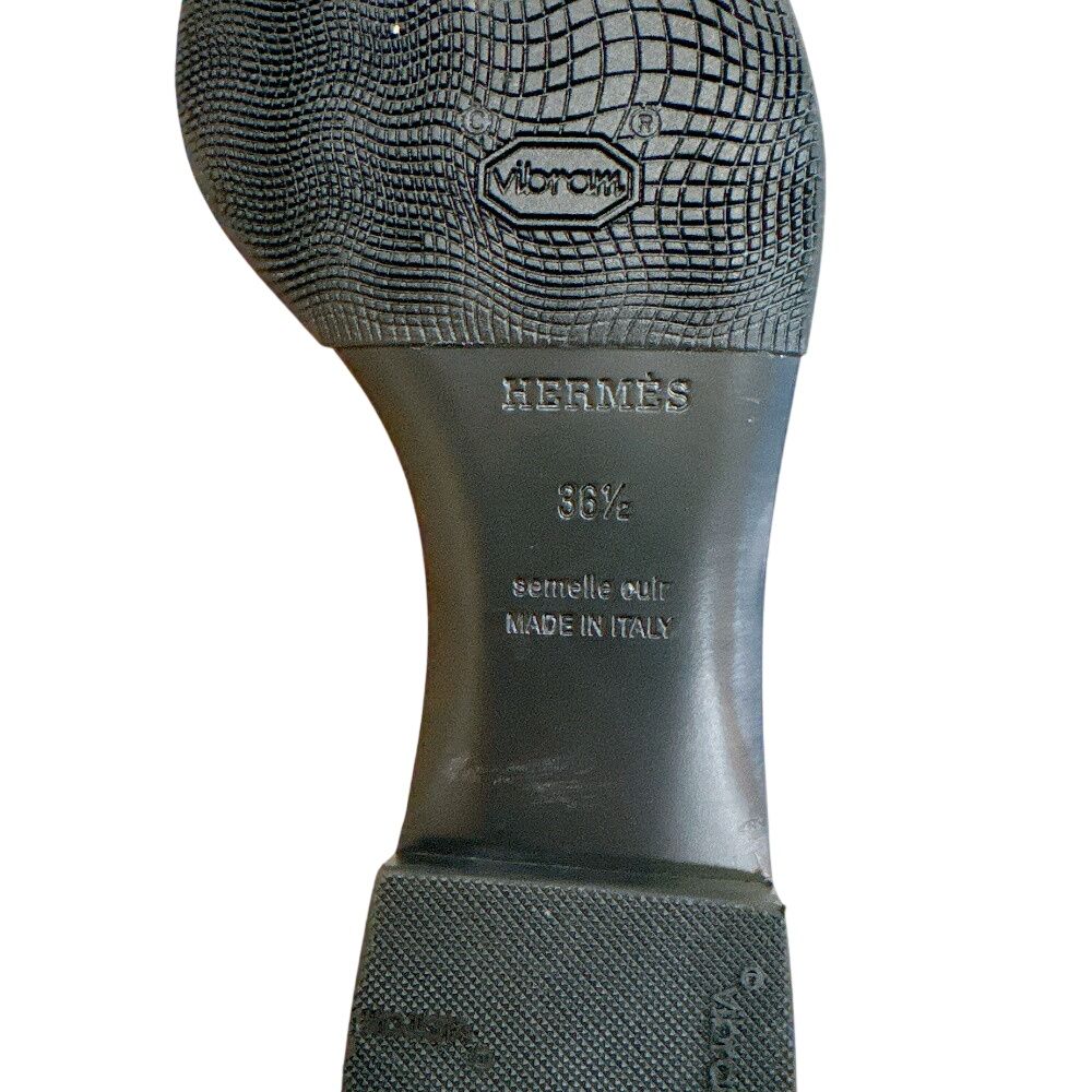 Hermes Kelly Buckle Ballet Shoes — view 7