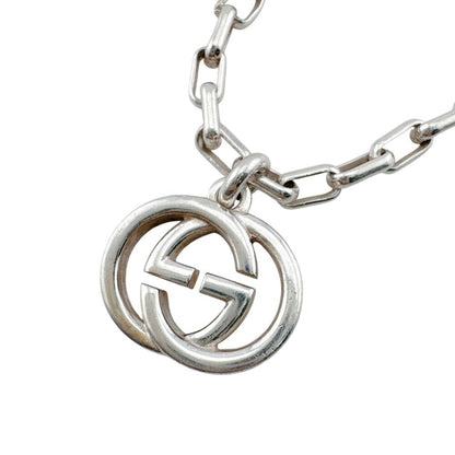 Gucci Interlocking Bracelet Silver