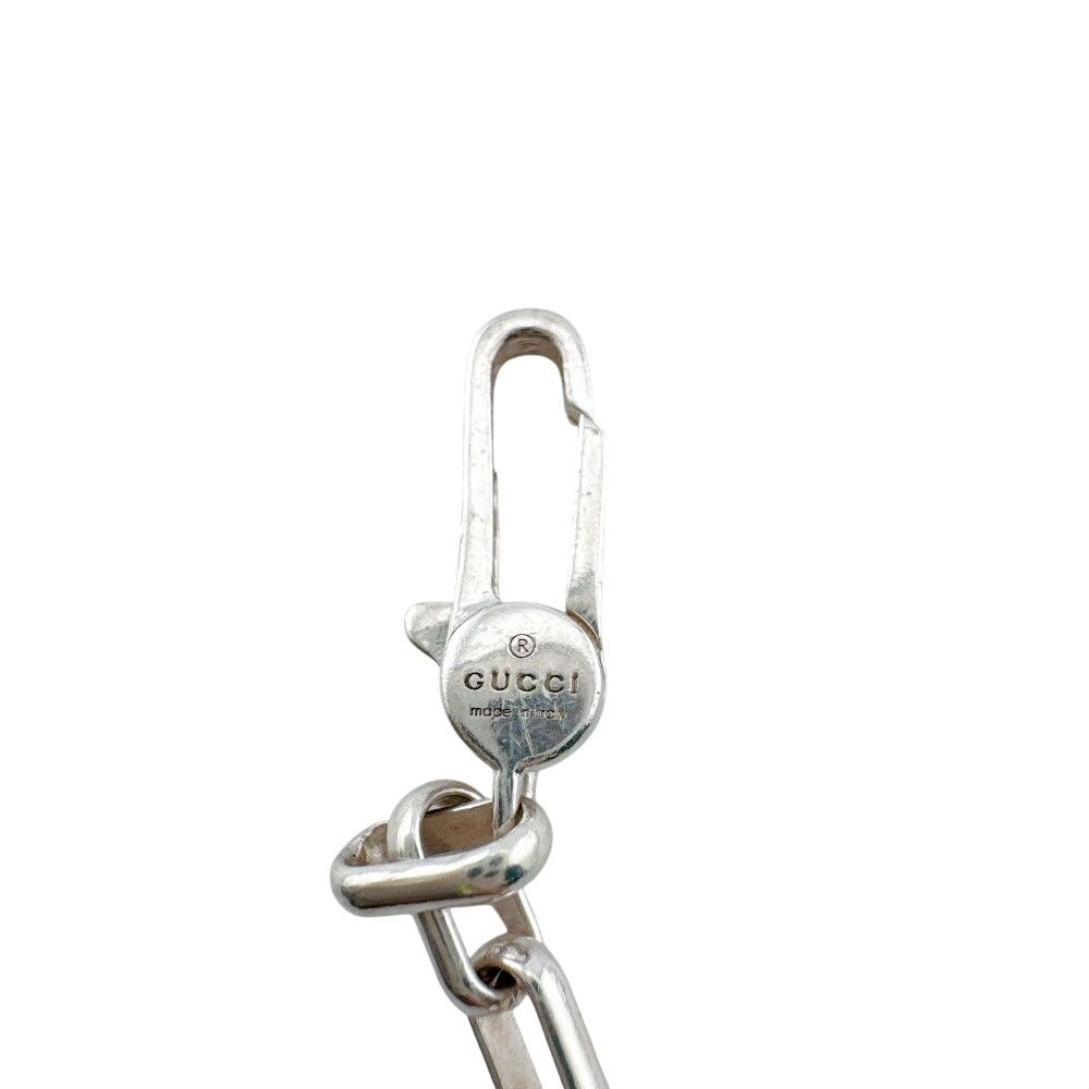 Gucci Interlocking Bracelet Silver — view 7