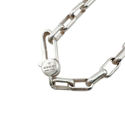 Gucci Interlocking Bracelet Silver — view 4