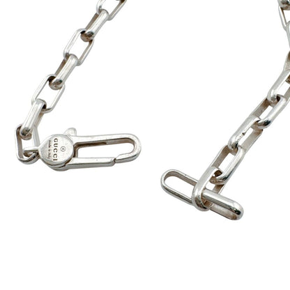 Gucci Interlocking Bracelet Silver — view 5