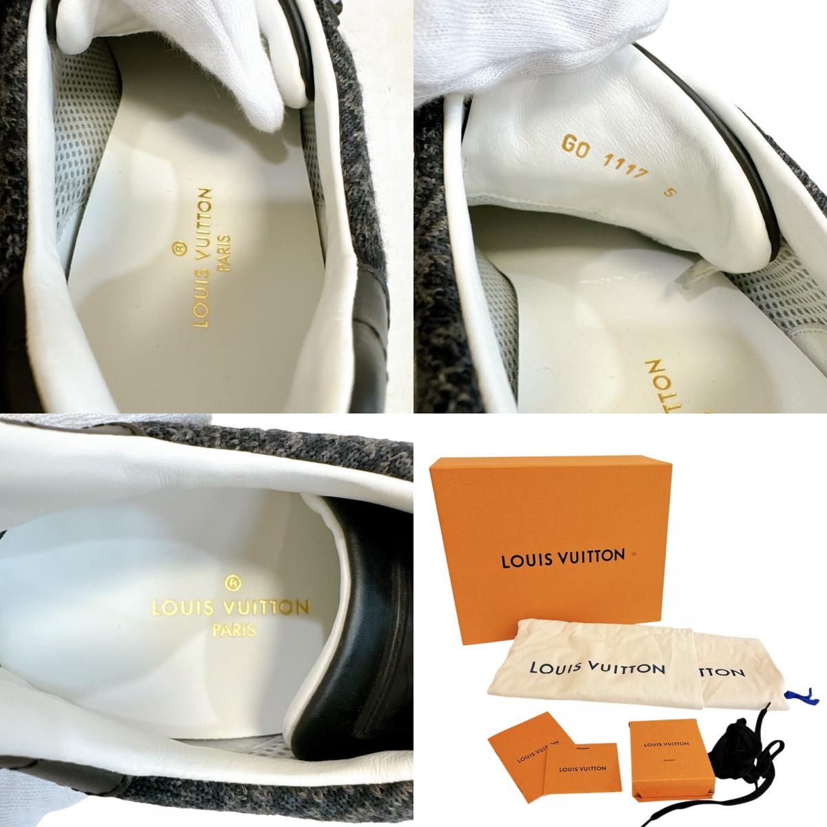 Louis Vuitton Low Cut Shoes Damier Graphite Sneakers — view 8