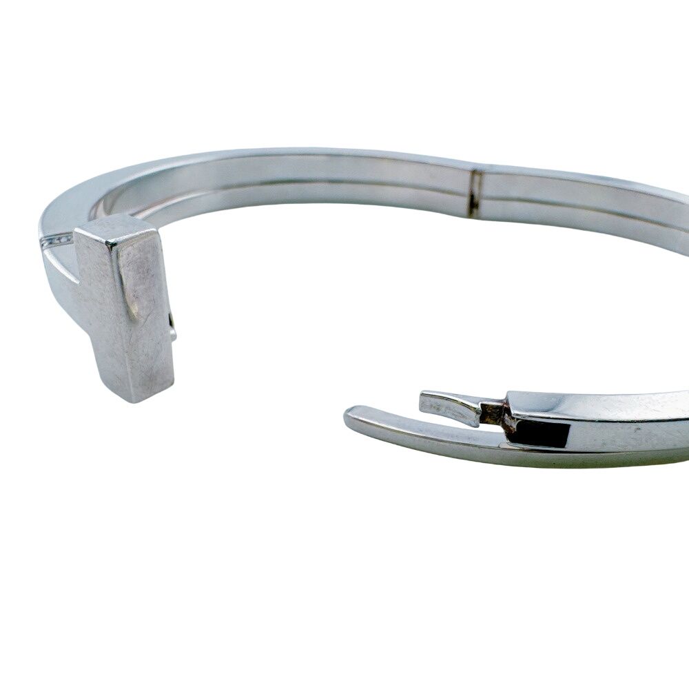 Tiffany & Co Bracelet Diamond T Square Wrap Bangle — view 6