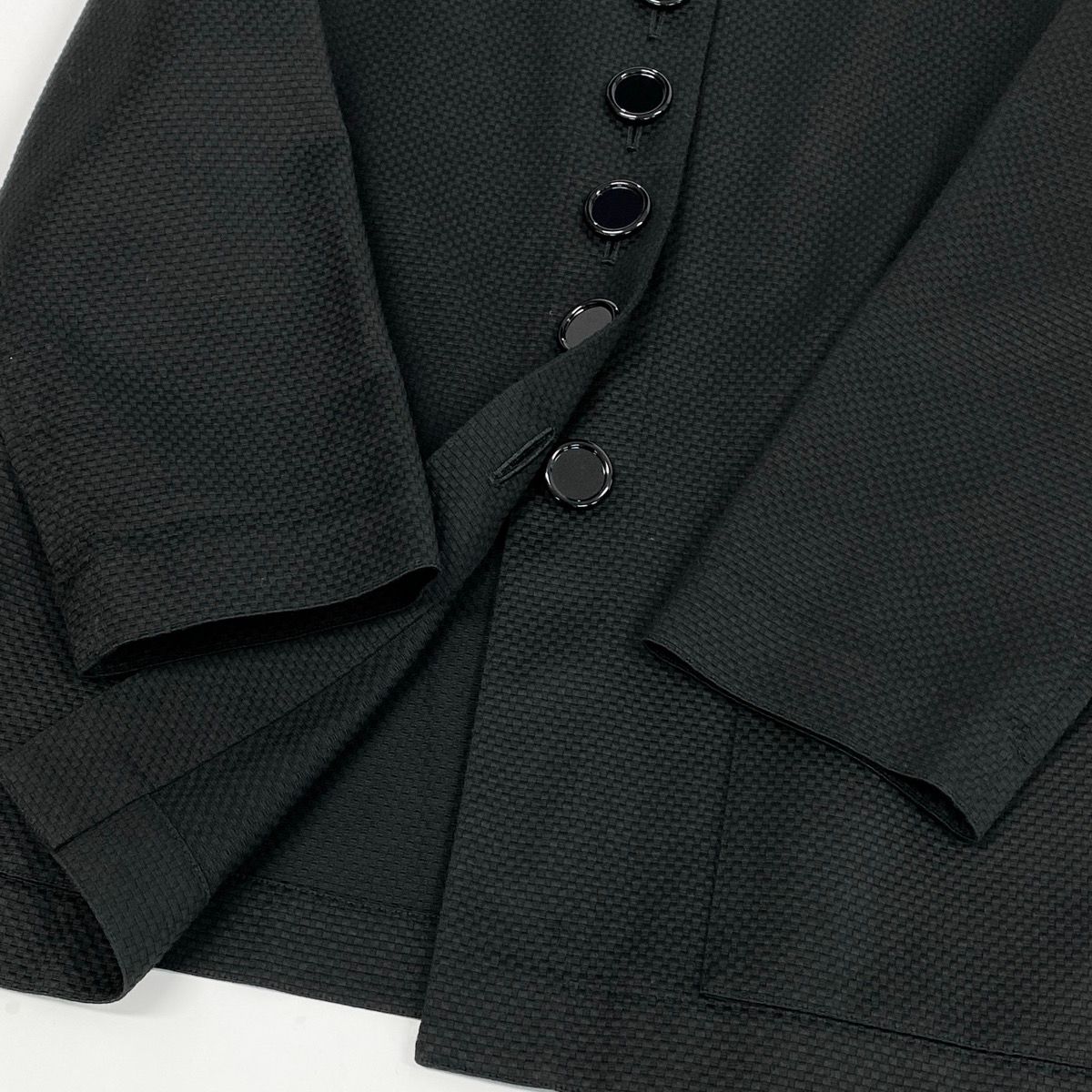 Dior Color Jacket Long M Black Cotton — view 6