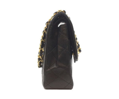Chanel Black Lamb Double Flap Limited Edition Mini Quilted 22 — view 4