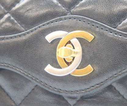 Chanel Black Lamb Double Flap Limited Edition Mini Quilted 22 — view 6