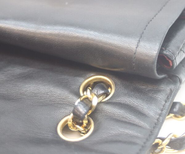 Chanel Black Lamb Double Flap Limited Edition Mini Quilted 22 — view 9