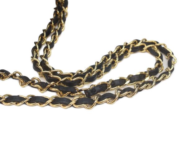 Chanel Black Lamb Gold Double Flap Quilted 25 — view 7