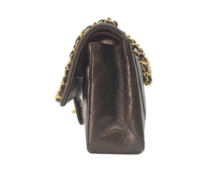 Chanel Black Lamb Gold Double Flap Quilted 25 — view 2