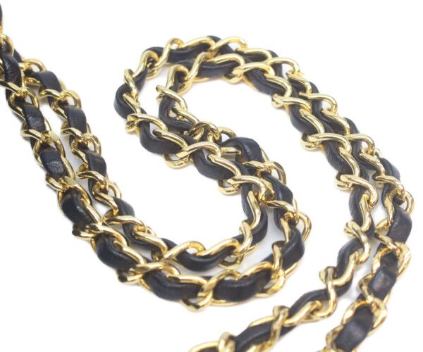 Chanel Black Lamb Gold Double Flap Quilted 25 — view 7