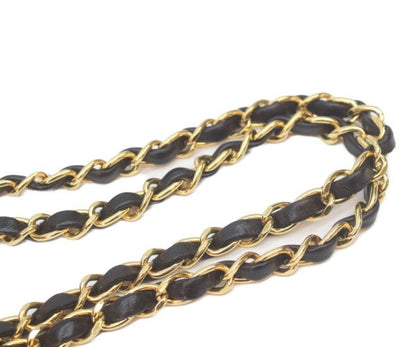 Chanel Black Lamb Gold Quilted 23 Shoulder — view 7