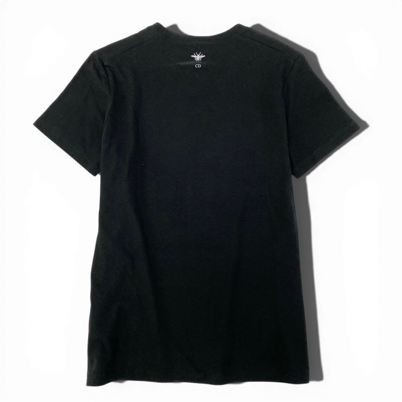 Dior Jadior 8 Black Cotton Linen Short Sleeve T-Shirt — view 3