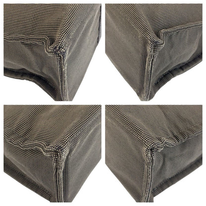 Hermes Her Line Gray Silver Polyamide Polyester Tote — view 4