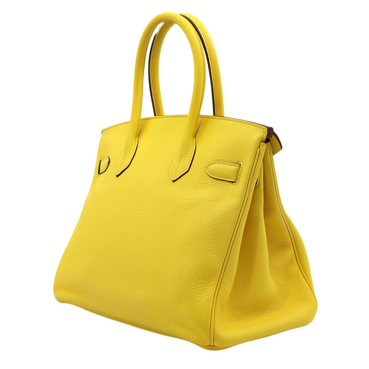 Hermes Birkin 30 Taurillon Novijo Jo Nunapur Hand Bag Gold — view 3