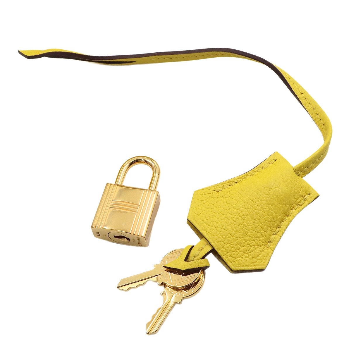 Hermes Birkin 30 Taurillon Novijo Jo Nunapur Hand Bag Gold — view 8