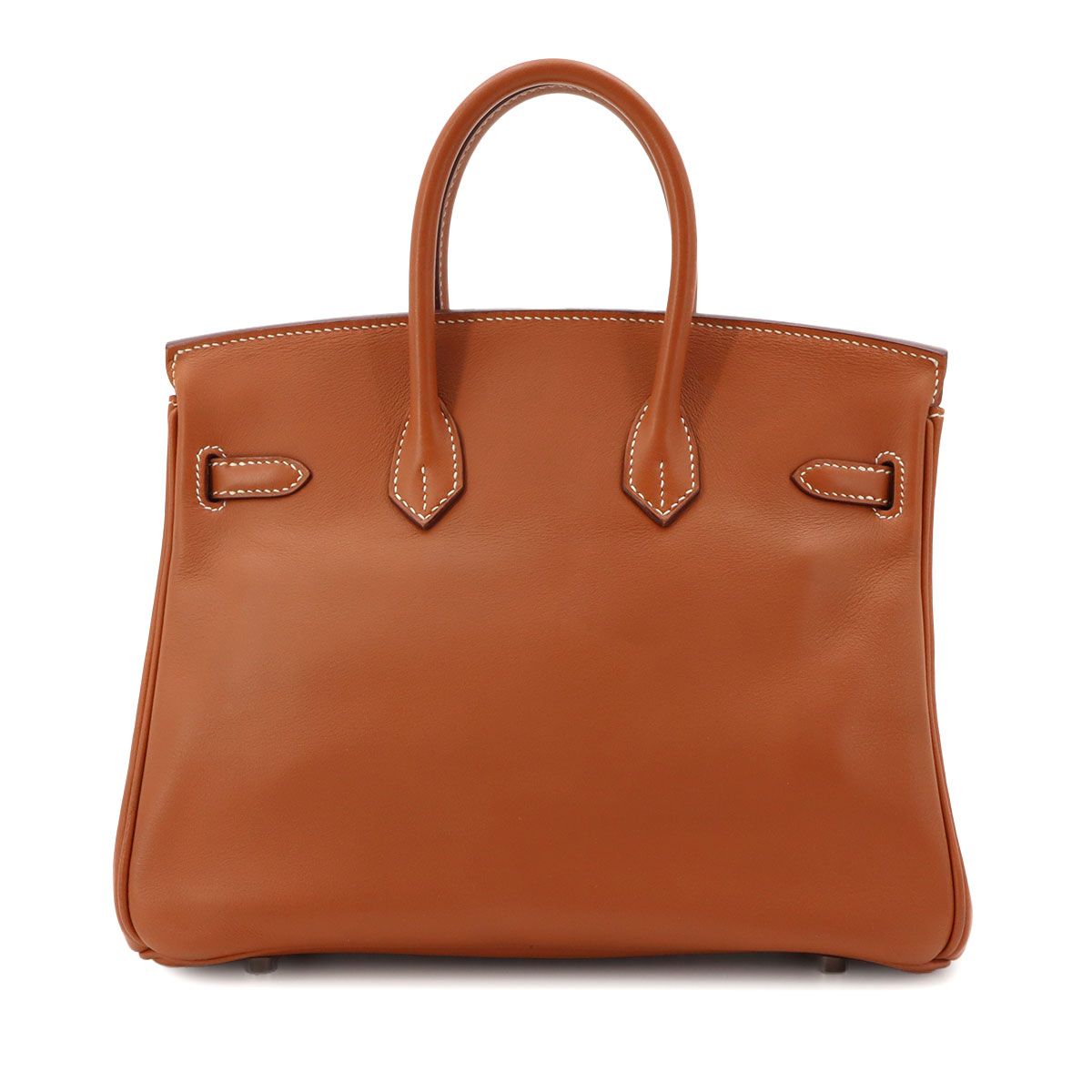 Hermes Birkin 25 Swift Gold Hand Bag Silver — view 3