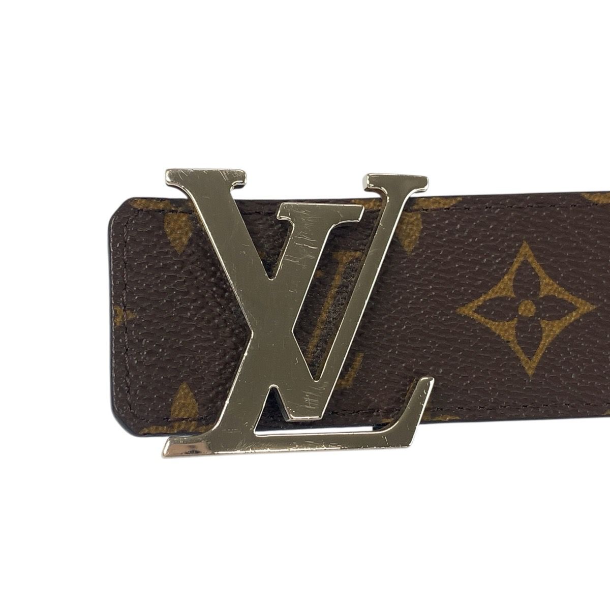 Louis Vuitton Monogram Ceinture LV Initial 85 cm Belt Reversible — view 4