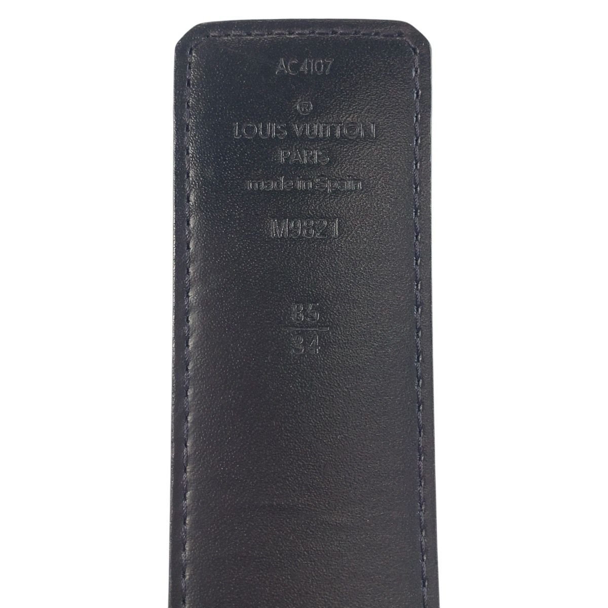 Louis Vuitton Monogram Ceinture LV Initial 85 cm Belt Reversible — view 3