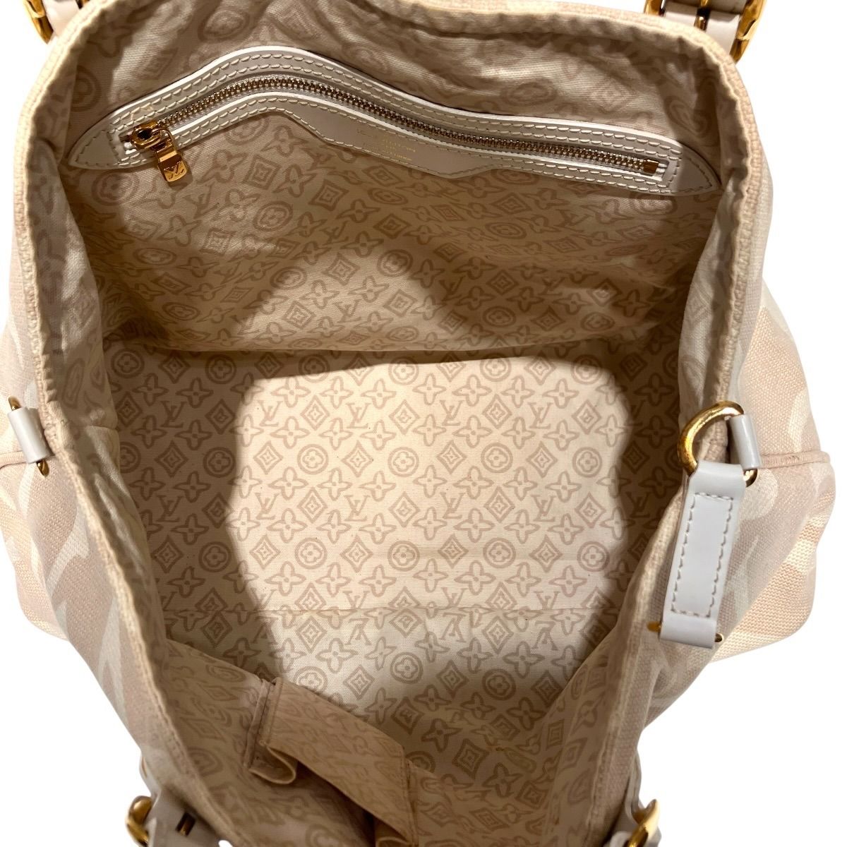 Louis Vuitton PM Cruise Line Tote Canvas Leather — view 7
