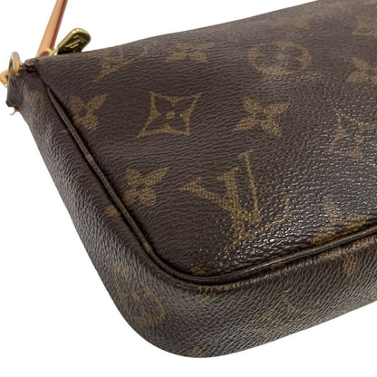 Louis Vuitton Pochette Monogram Handbag Canvas — view 6