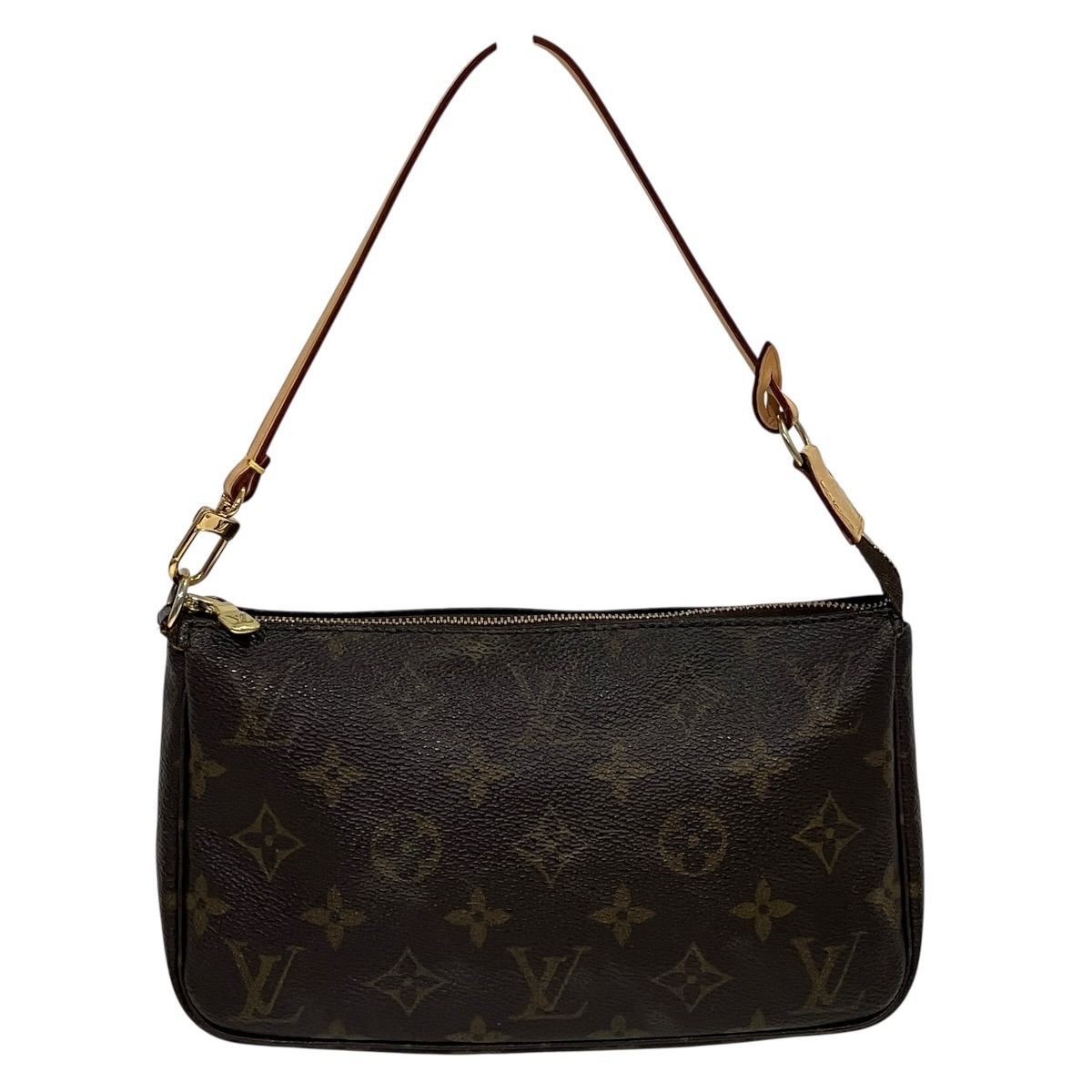 Louis Vuitton Pochette Monogram Handbag Canvas