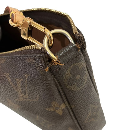 Louis Vuitton Pochette Monogram Handbag Canvas — view 9