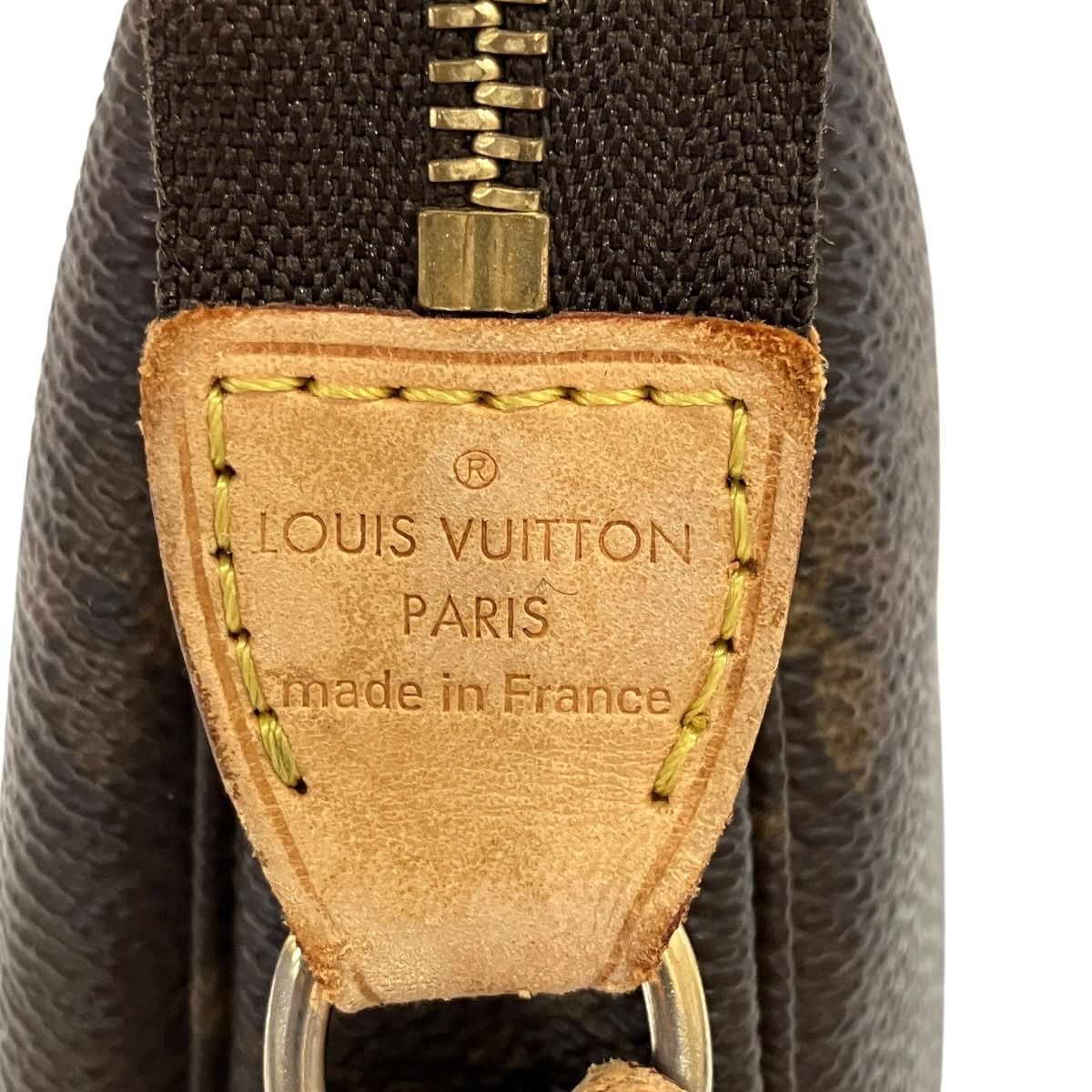 Louis Vuitton Pochette Monogram Handbag Canvas — view 4