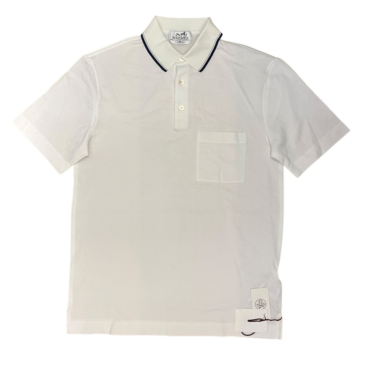 Hermes Top Cotton White