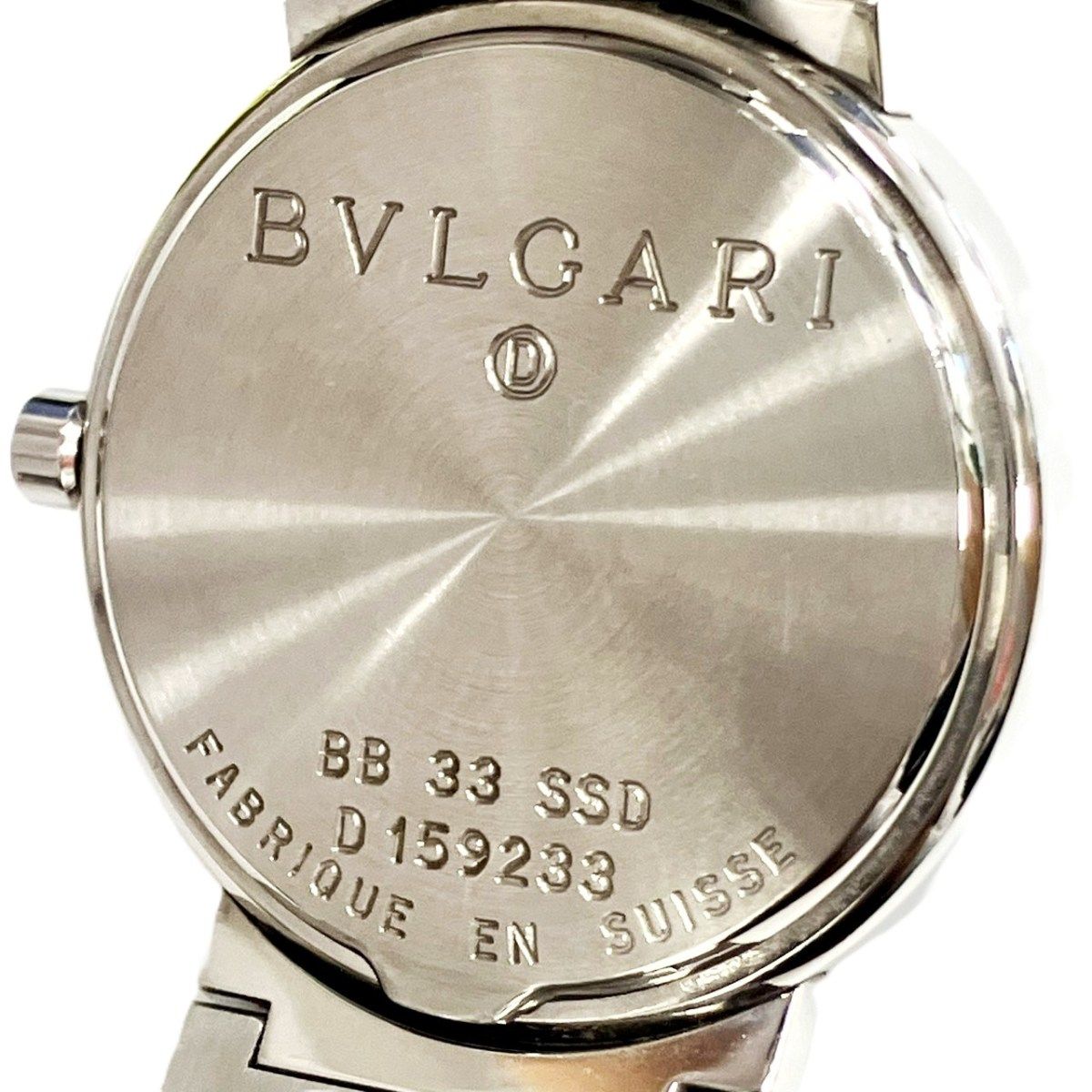 Bvlgari Watch SS Quartz Black Dial — view 5