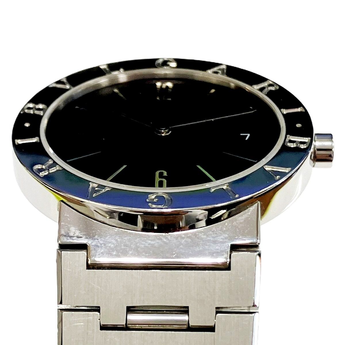 Bvlgari Watch SS Quartz Black Dial — view 4