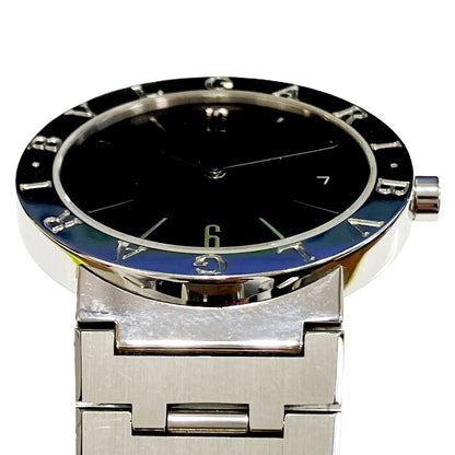 Bvlgari Watch SS Quartz Black Dial — view 4
