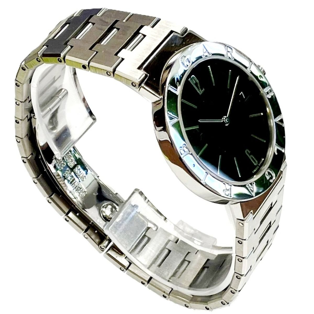 Bvlgari Watch SS Quartz Black Dial — view 3