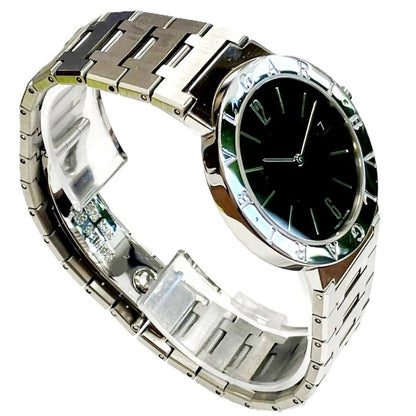 Bvlgari Watch SS Quartz Black Dial — view 3