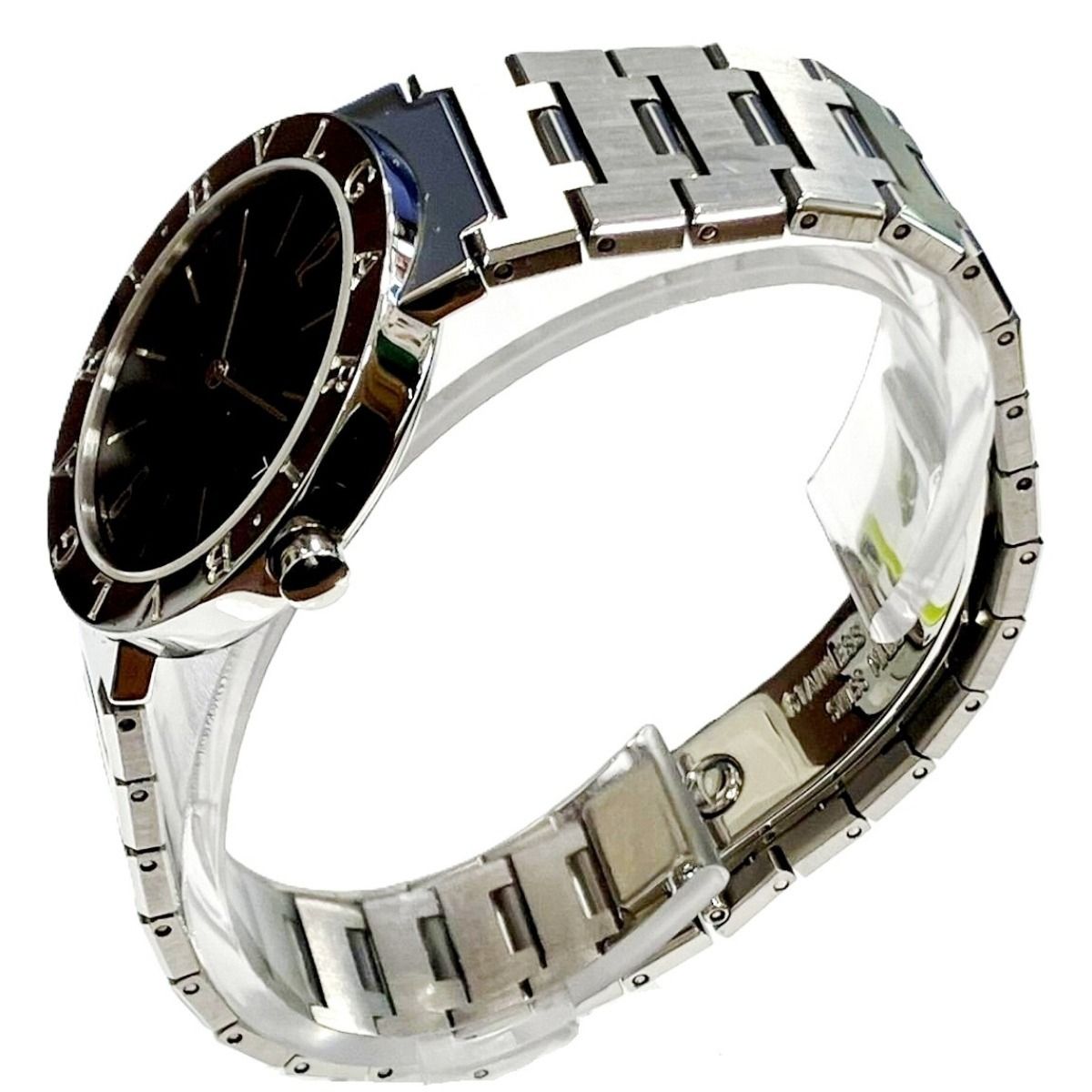 Bvlgari Watch SS Quartz Black Dial — view 2