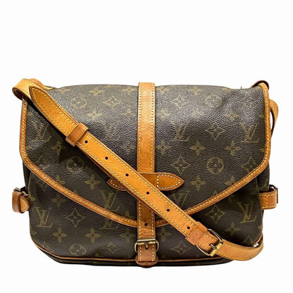Louis Vuitton Saumur 30 Monogram Shoulder Bag Canvas