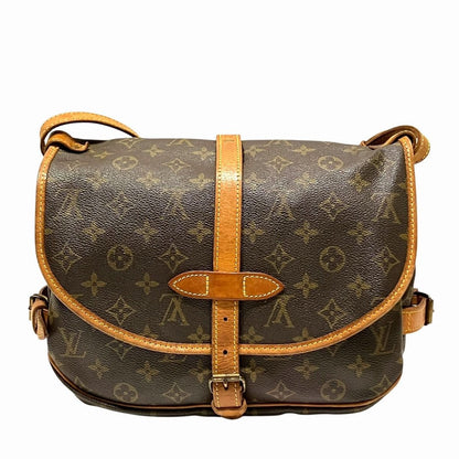Louis Vuitton Saumur 30 Monogram Shoulder Bag Canvas — view 2