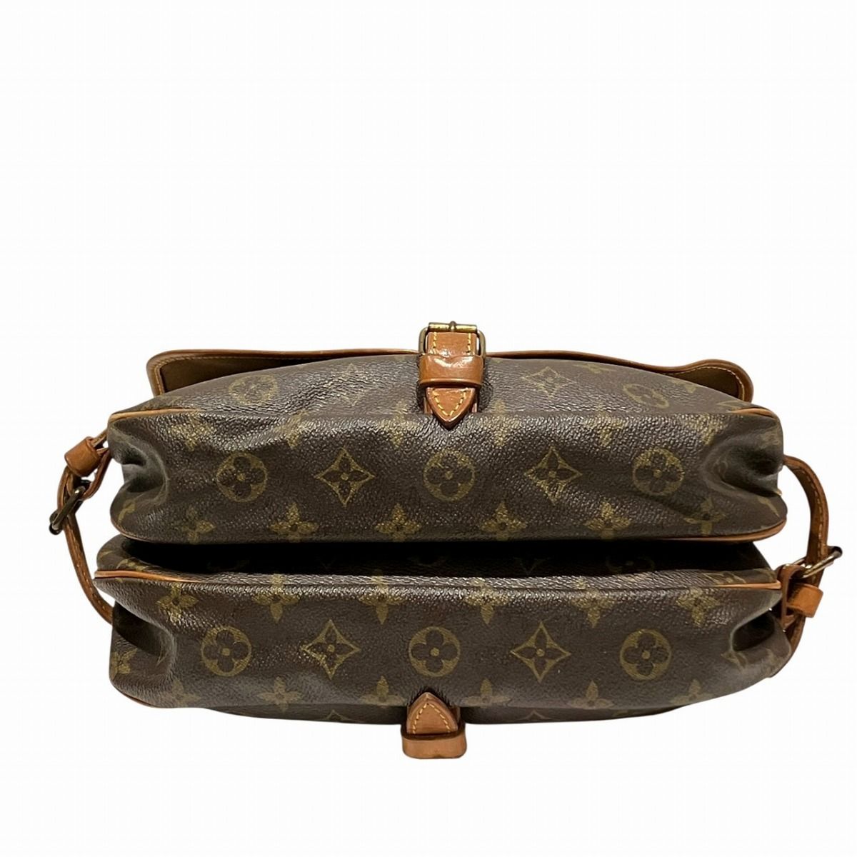 Louis Vuitton Saumur 30 Monogram Shoulder Bag Canvas — view 3