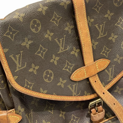 Louis Vuitton Saumur 30 Monogram Shoulder Bag Canvas — view 7