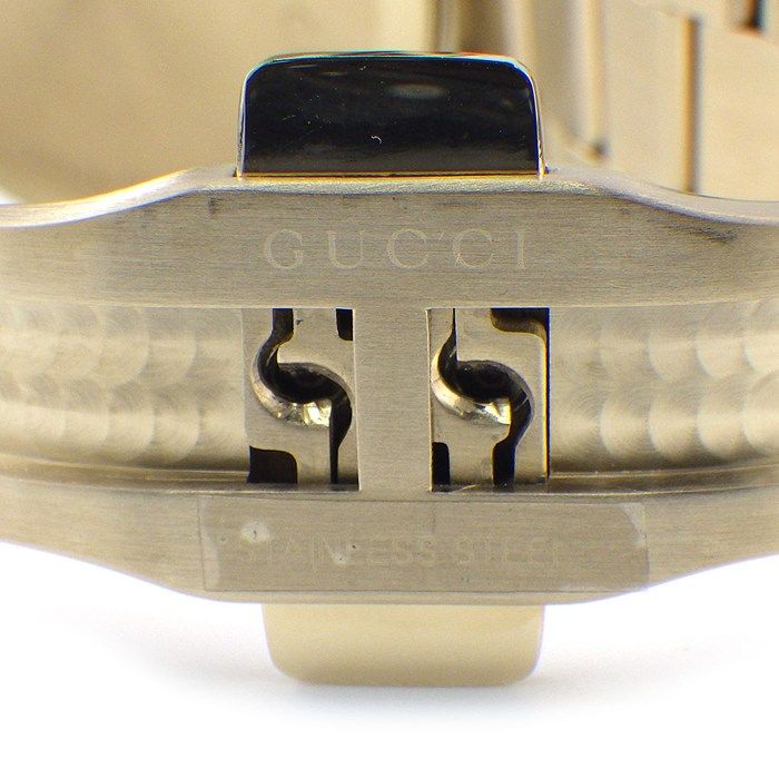 Gucci Watch Timeless 126.4 Gold Dial Date SS — view 5