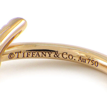 Tiffany & Co Ring Knot Diamond Total 18k Pink Gold — view 3