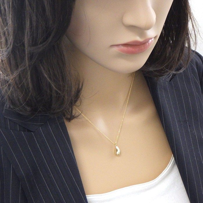 Tiffany & Co Necklace Teardrop 18k Yellow Gold — view 7