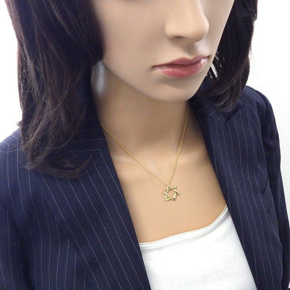 Tiffany & Co Necklace Star of David Hexagram 18k Yellow Gold — view 6