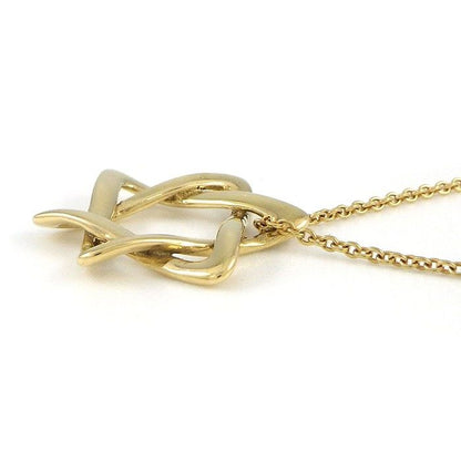 Tiffany & Co Necklace Star of David Hexagram 18k Yellow Gold — view 2