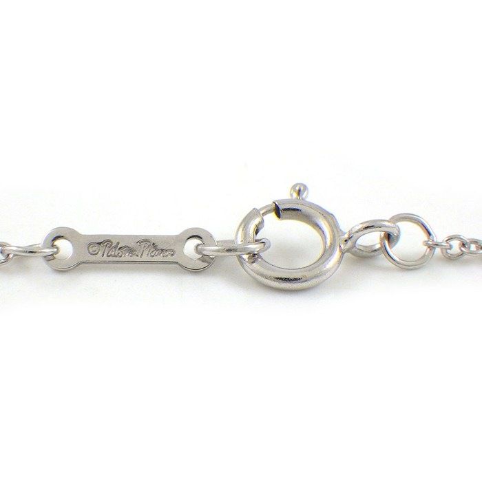 Tiffany & Co Necklace Loving Heart Diamond 18k White Gold — view 4